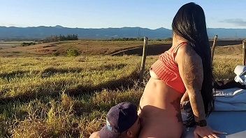 Bruna Lopes casada parou o carro no meio do nada pra foder