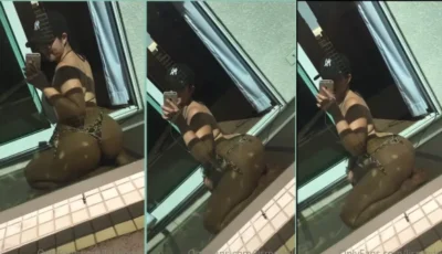Lis Del Castilho em um vídeo sensual exibindo seu corpão de biquíni