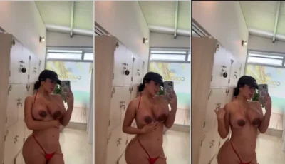 Sophia Ramirez, cheia de charme, registrando tudo com seu celular