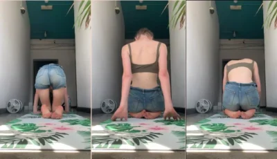Urina no vídeo ao vivo do OnlyFans