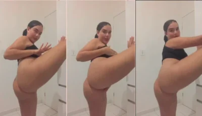 Vazaram na internet fotos dela toda despida