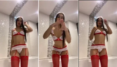 Vídeo quentíssimo da Laura Natali arrasando no cosplay de enfermeira!