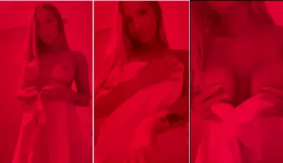 Zara Yasmin gravando seu corpão irresistível