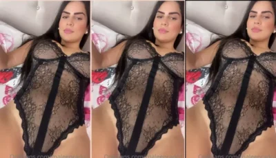 A gata do Brasil, Malee Prado, de calcinha preta