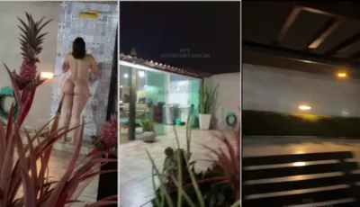 Rolou um vazamento da Kerolay Chaves toda nua na beira da piscina!