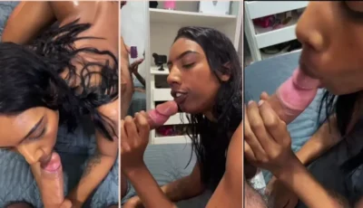 Talitasilvx soltando um boquetão super úmido
