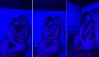 Ani Rocha ousada se divertindo com uma amiga negra em um vídeo sensual
