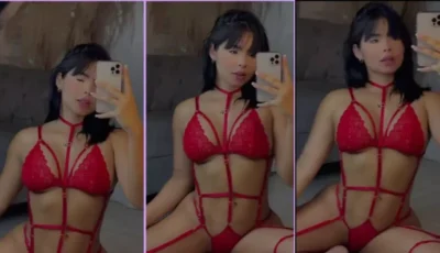 Charith Aramburo no OnlyFans gravando conteúdos picantes com o celular de graça