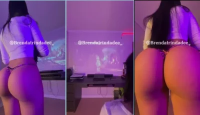 Clipe da retaguarda irresistível da Brenda Trindade
