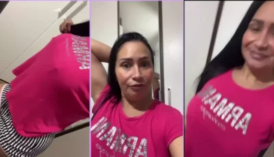 Alessandra Marques já tá na vibe de dormir e mostra seu pijamão fofo!