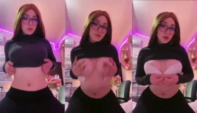 Hanna Punzel em um vídeo sensual, se mostrando toda cheia de charme
