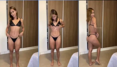 Leticia Miranda, uma verdadeira gostosura, se entregando a carícias deliciosas