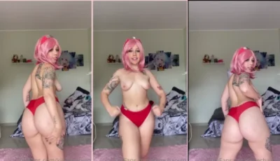 Vídeo picante da tiktoker Kinechan