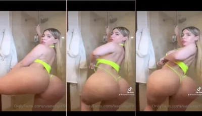 Vídeo da Vanessa Bohorquez dando uma palinha no banheiro