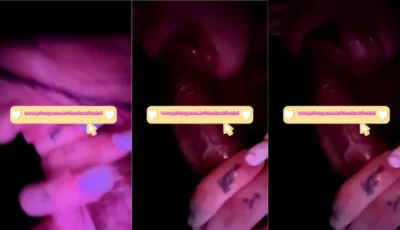 Mc Mirella desfrutando de um momento íntimo com uma branquinha poderosa