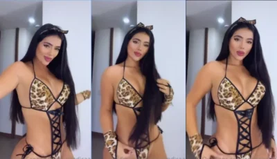 Vídeo irresistível da Ana Gandica de calcinha!
