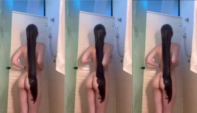 Vazou a famosa Giulia Rosa se banhando totalmente nua!
