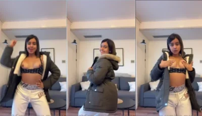Vídeo caseiro da Eva Martinez mostrando os peitões à mostra