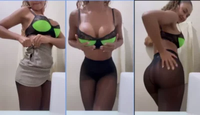 Paty Doce em um vídeo de strip que é uma delícia!