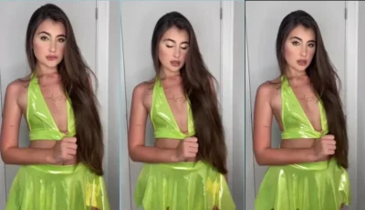 Alana Gelmi com um vídeo safadinho mostrando sua bunda generosa se abrindo