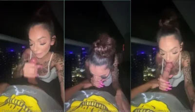 Celina Powell, uma gostosona, se aventurou com uma rola bem grandona na boca