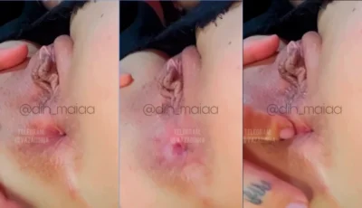 Dih Maia, uma gata incrível, toda sem roupa e se divertindo com umas dedadas