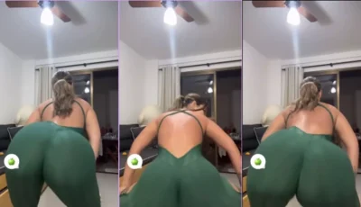 Vídeo da gata rebolando a bundona!