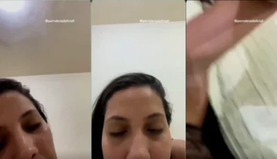 Foi parar na web Lucas Recife fazendo live com uma morena irresistível!
