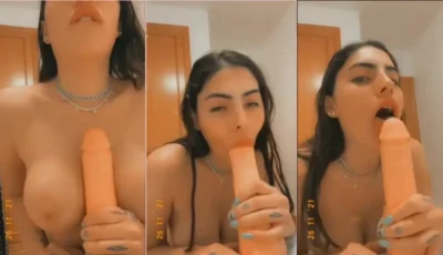 Franguinho se divertindo com o brinquedo grande