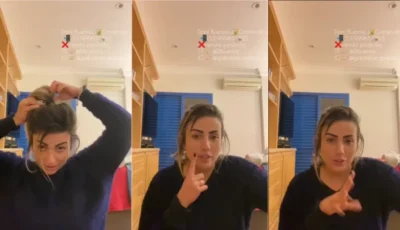 Gabriela Cardoso, uma delícia de casaco, se jogando na dança!