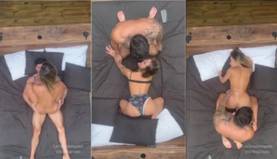 Larissa Sumpani e Vitinho Prado se divertindo em uma transa bem gostosa!