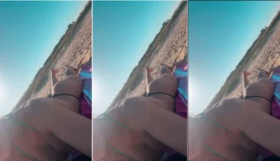 Nicole, a noivinha gostosa, curtindo um momento de safadeza ao ar livre